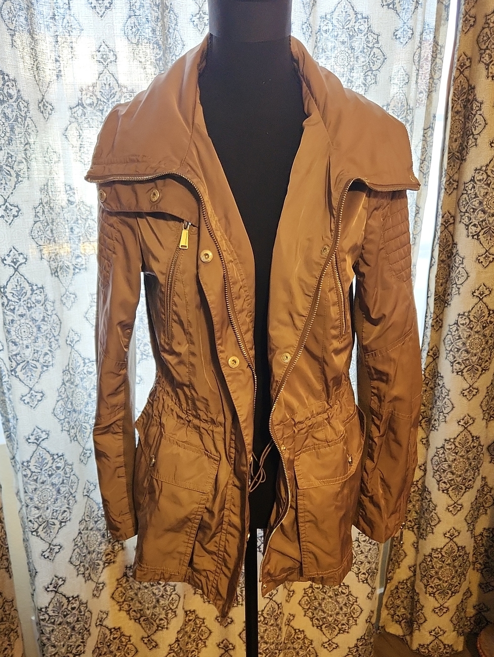 BCBGeneration Taupe Utility Anorak Jacket